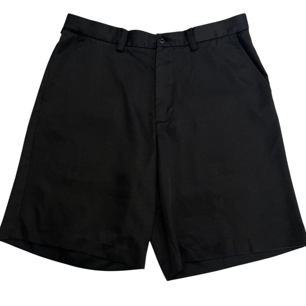Izod Mens Black Golf Shorts, Izod Mens Basic Casual Golfing Sports Outdoor 439